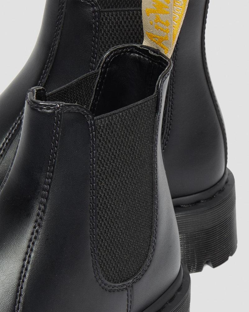 Black Men's Dr Martens Vegan 2976 Felix Platform Ankle Boots | CA 457BEX